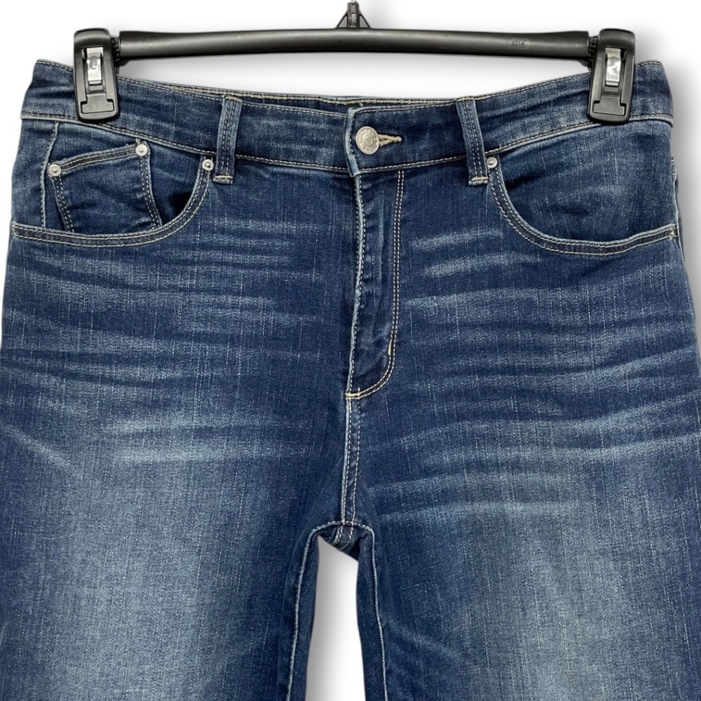Chico’s Bundle Of Charm Boot Cut And Boyfriend Ankle Dark Wash Jeans Size 0.5/6 - Picture 11 of 15